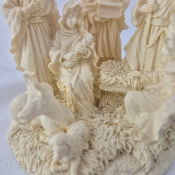 Vintage 1995 Roman Inc Nativity Manger Scene - Picture 11 of 14